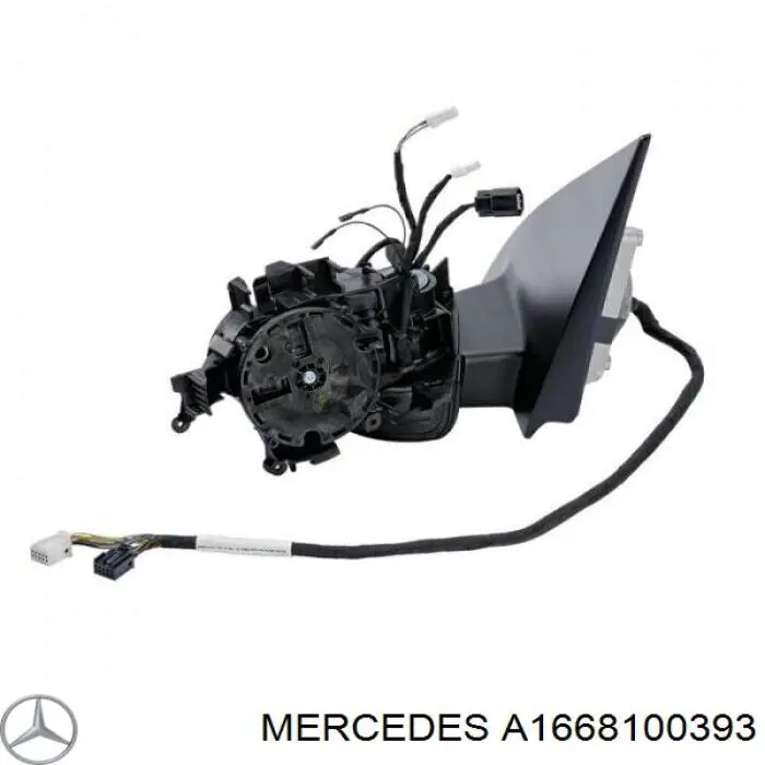 Купить 1668100393 Mercedes Наружное зеркало левое