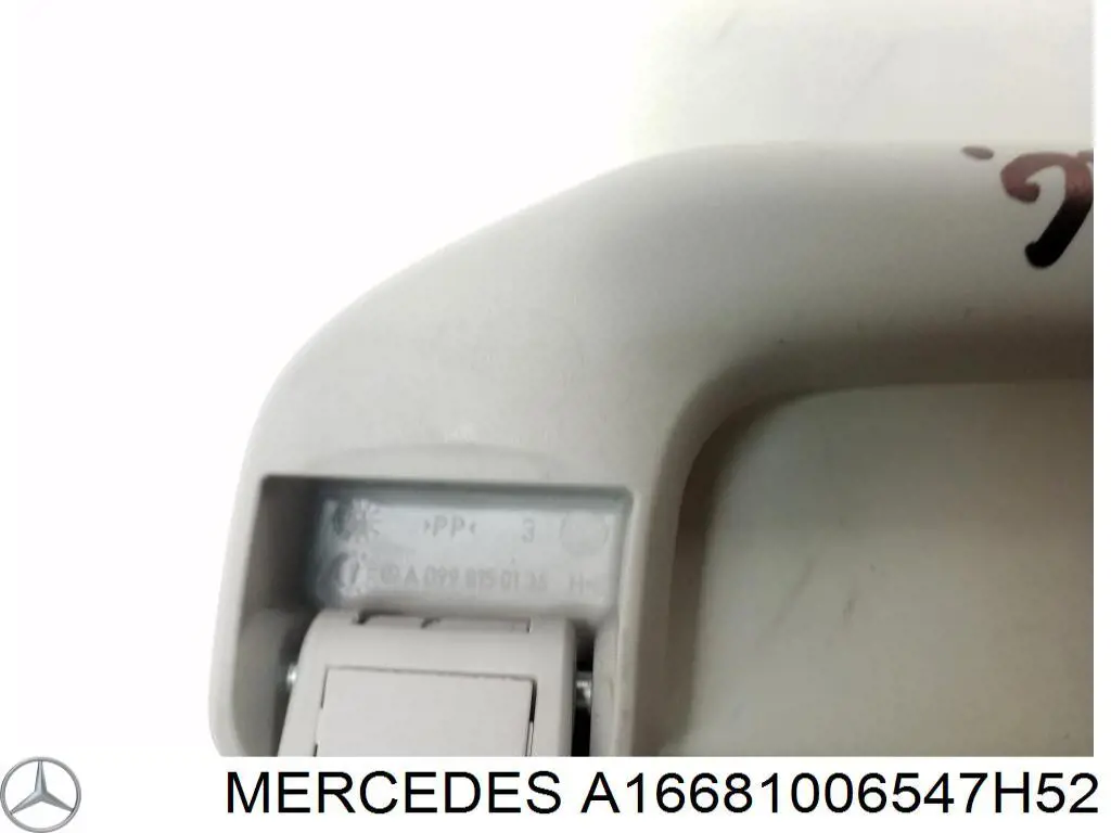 Ручка крыши салона Mercedes A1668100654 цена, от 12.58 USD