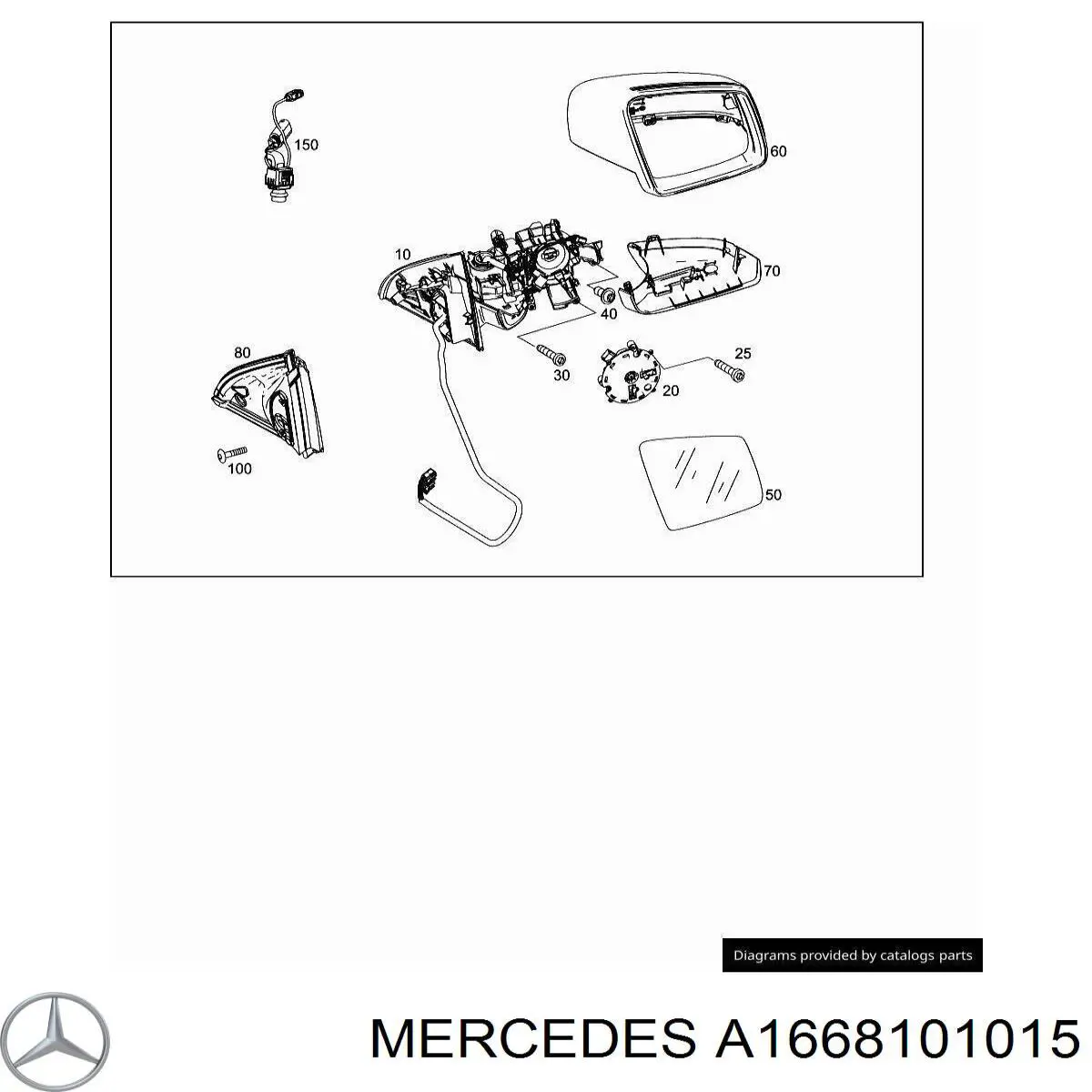 A1668101015 Mercedes 