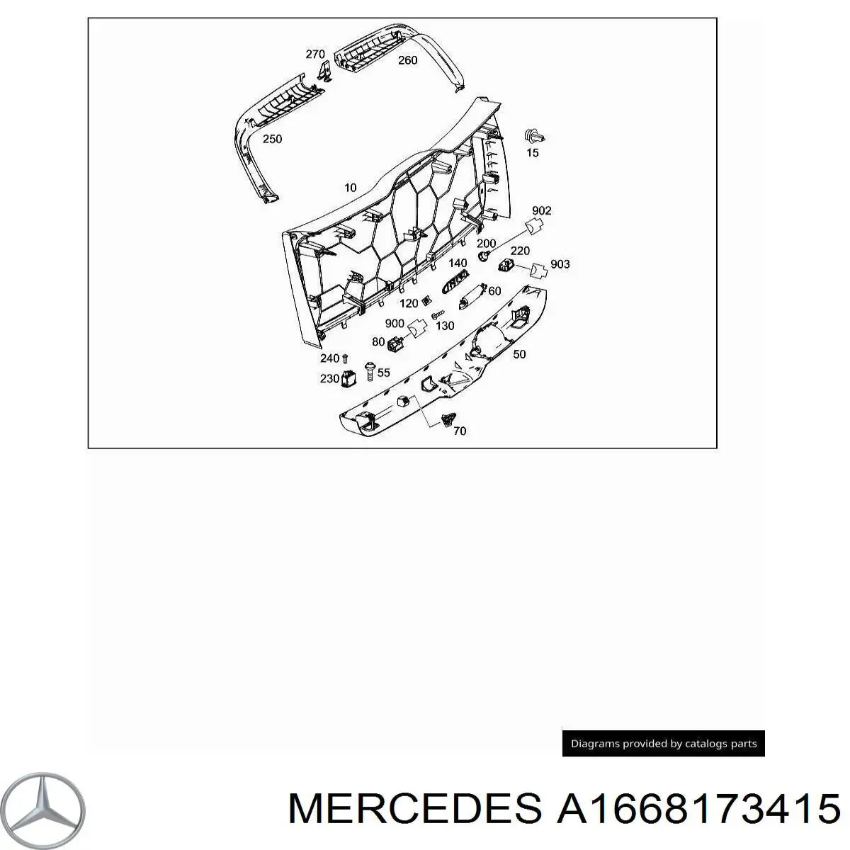 A1668173415 Mercedes 