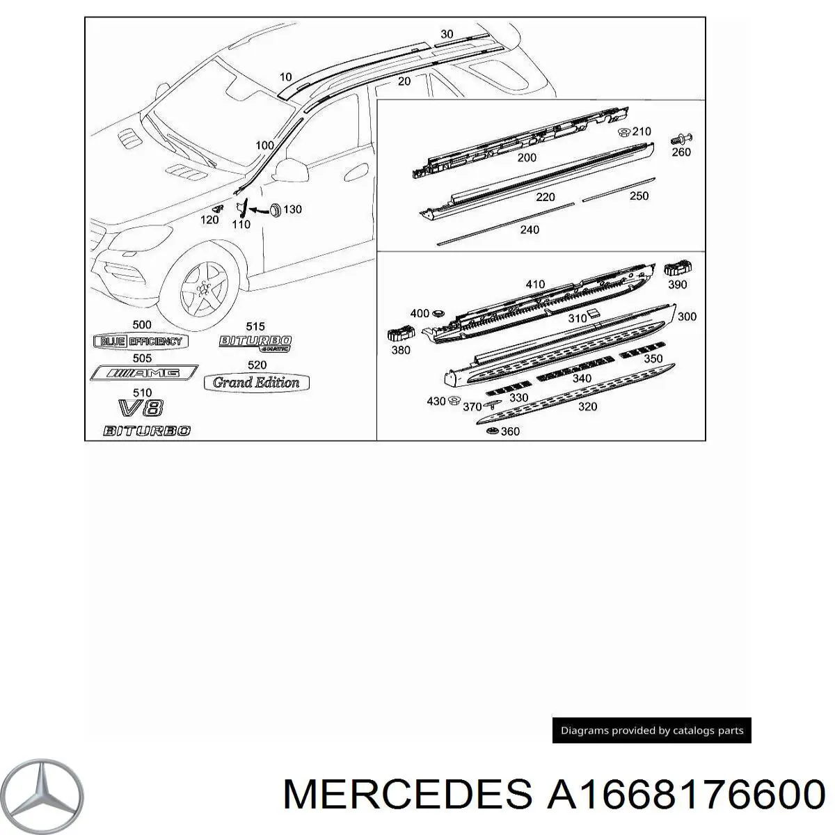 A1668176600 Mercedes 