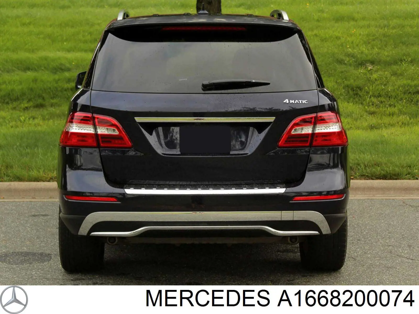 Левый отражатель заднего бампера A1668200074REF Mercedes