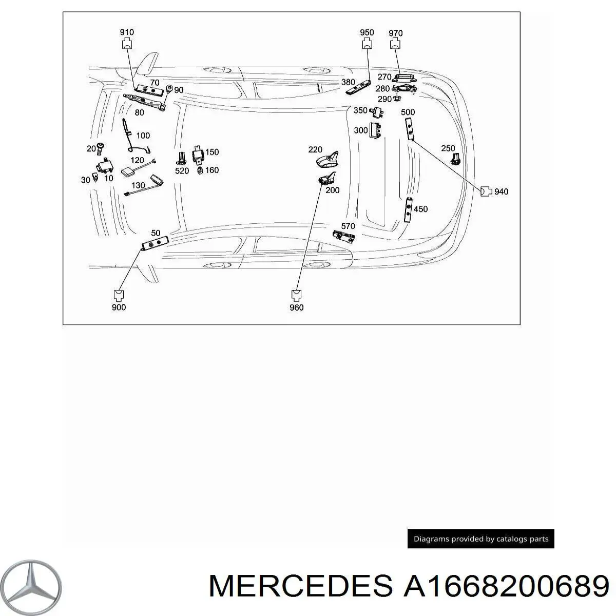  A1668200689 Mercedes