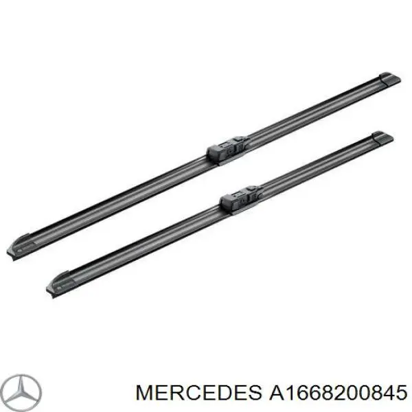 A1668200845 Mercedes щетка-дворник лобового стекла, комплект из 2 шт.