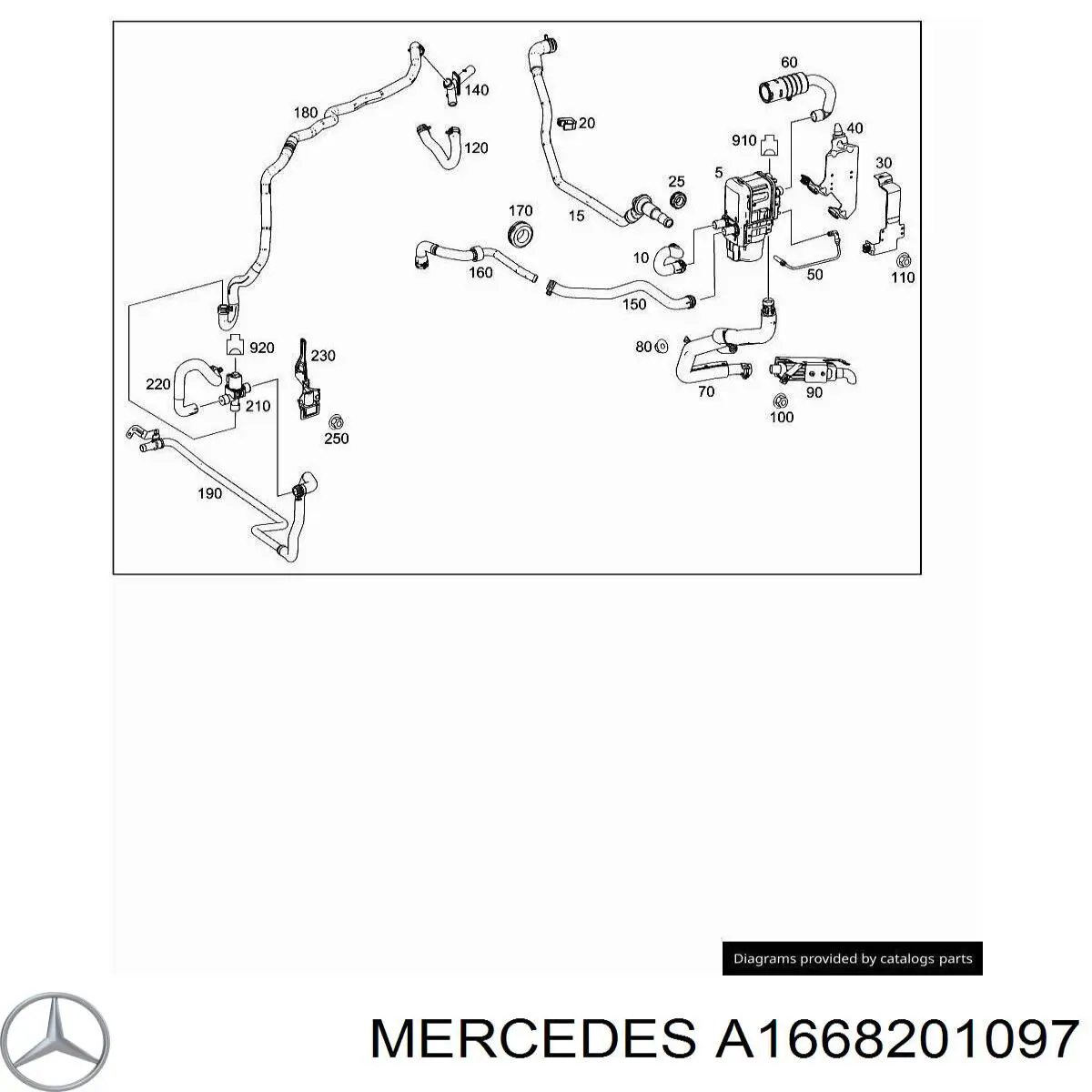  A1668201097 Mercedes