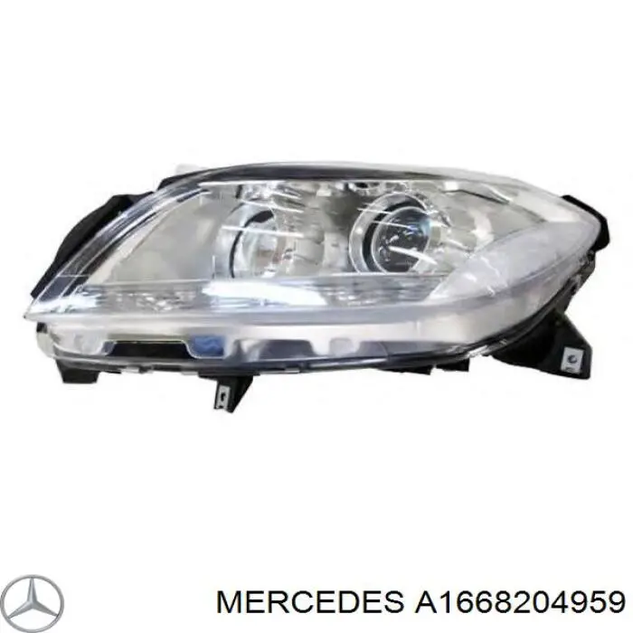 Купить A1668208661 Mercedes Фара основная правая