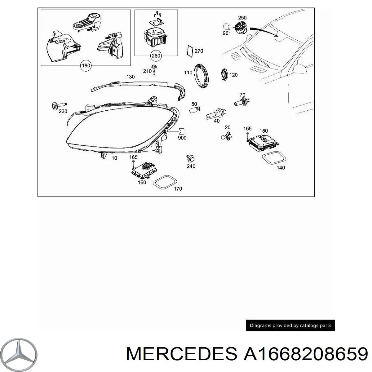  A1668208659 Mercedes