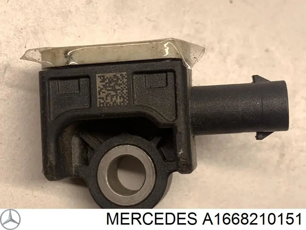 Датчик продольного ускорения на Mercedes ML/GLE (W166)