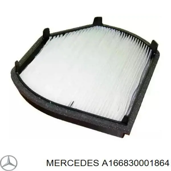 A166830001864 Mercedes фильтр салона