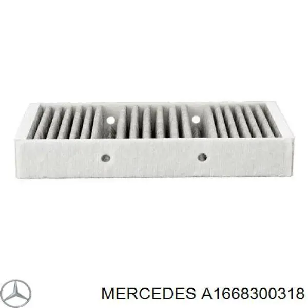 Купить A1668300318 Mercedes Фильтр салона угольный