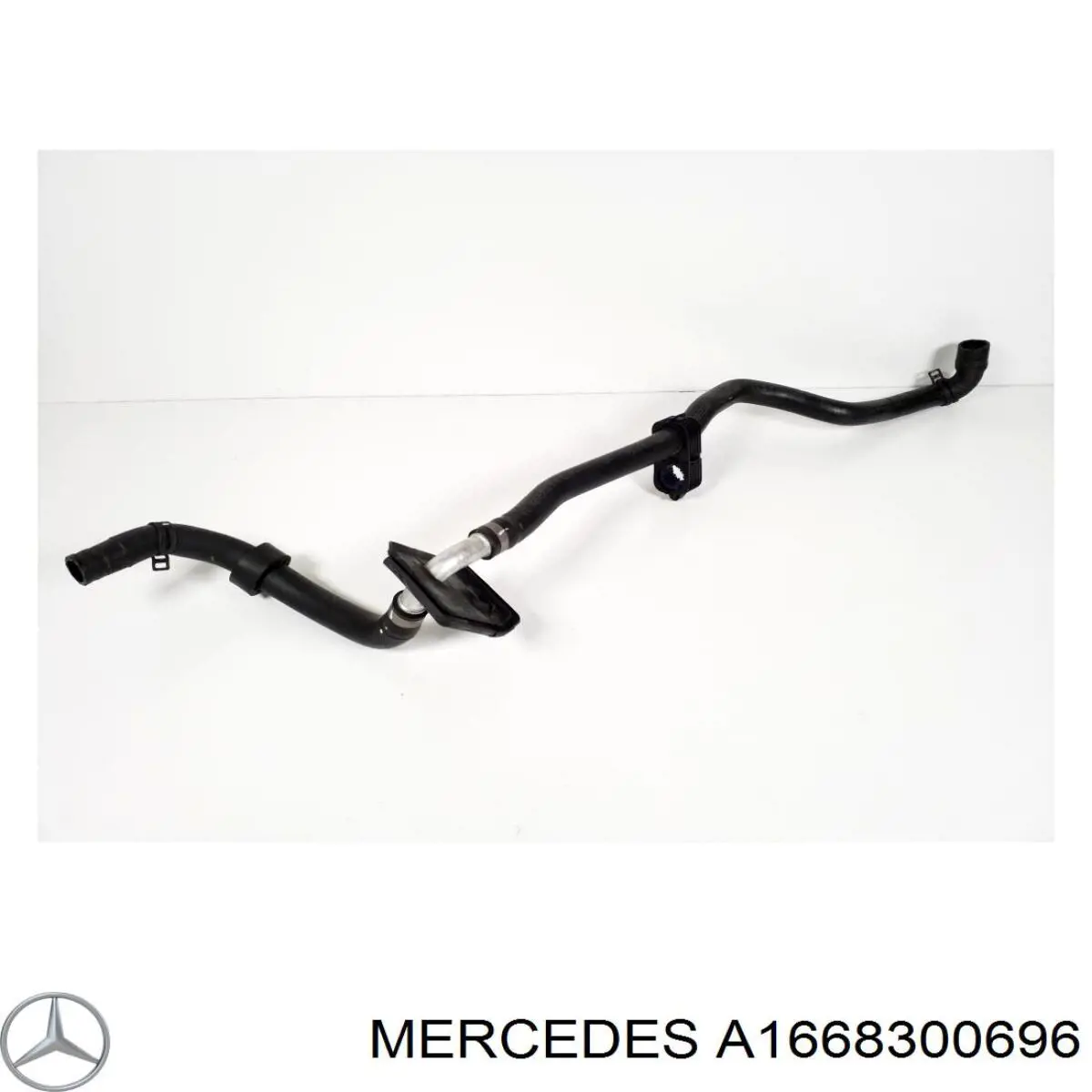 Трубопроводы и шланги системы охлаждения на Mercedes GL (X166)