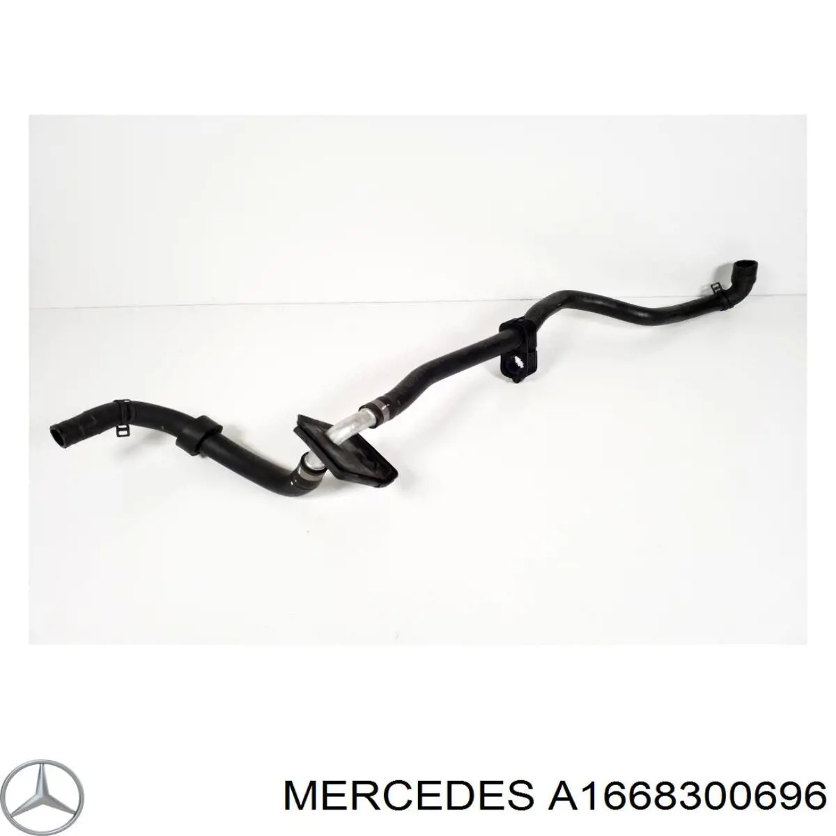 A1668300696 Mercedes mangueira (cano derivado do sistema de esfriamento)