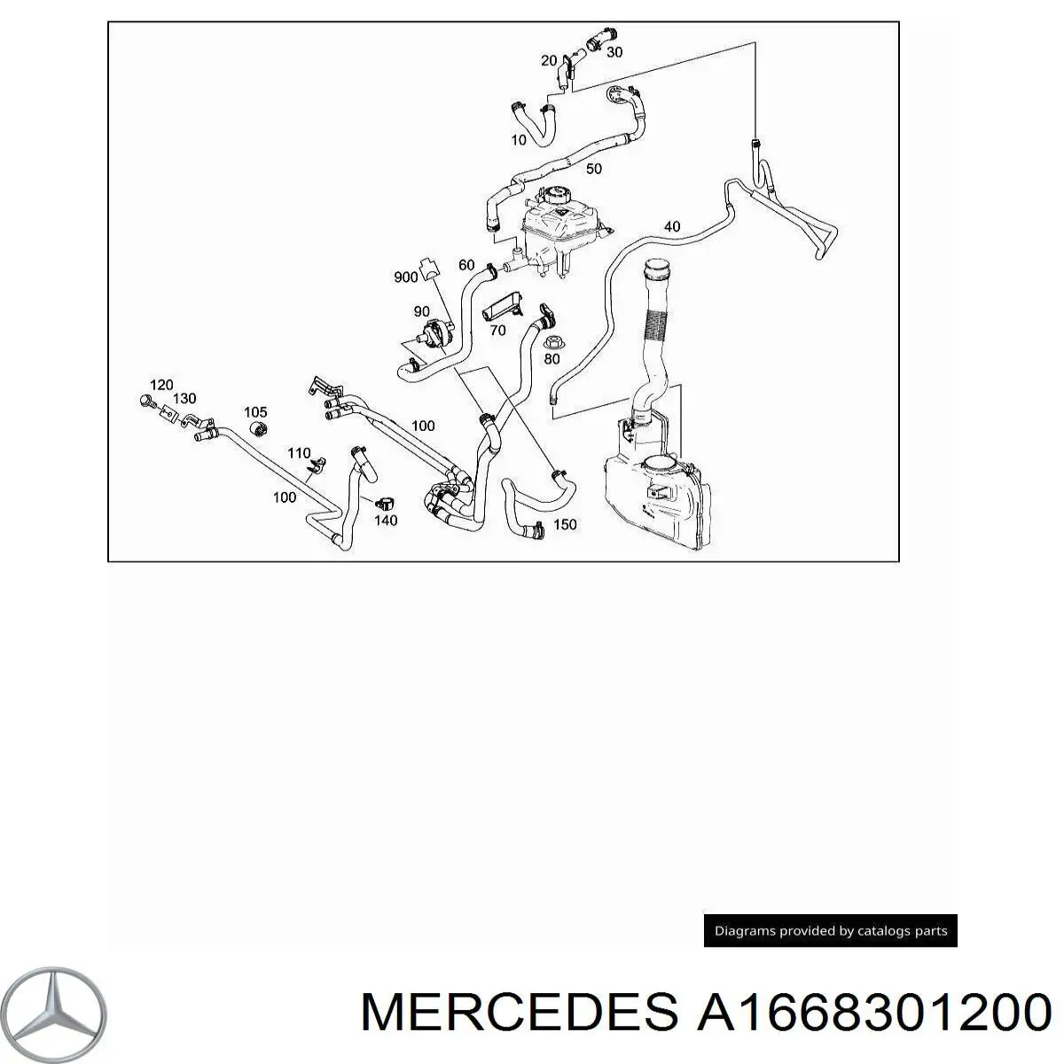 A1668301200 Mercedes 