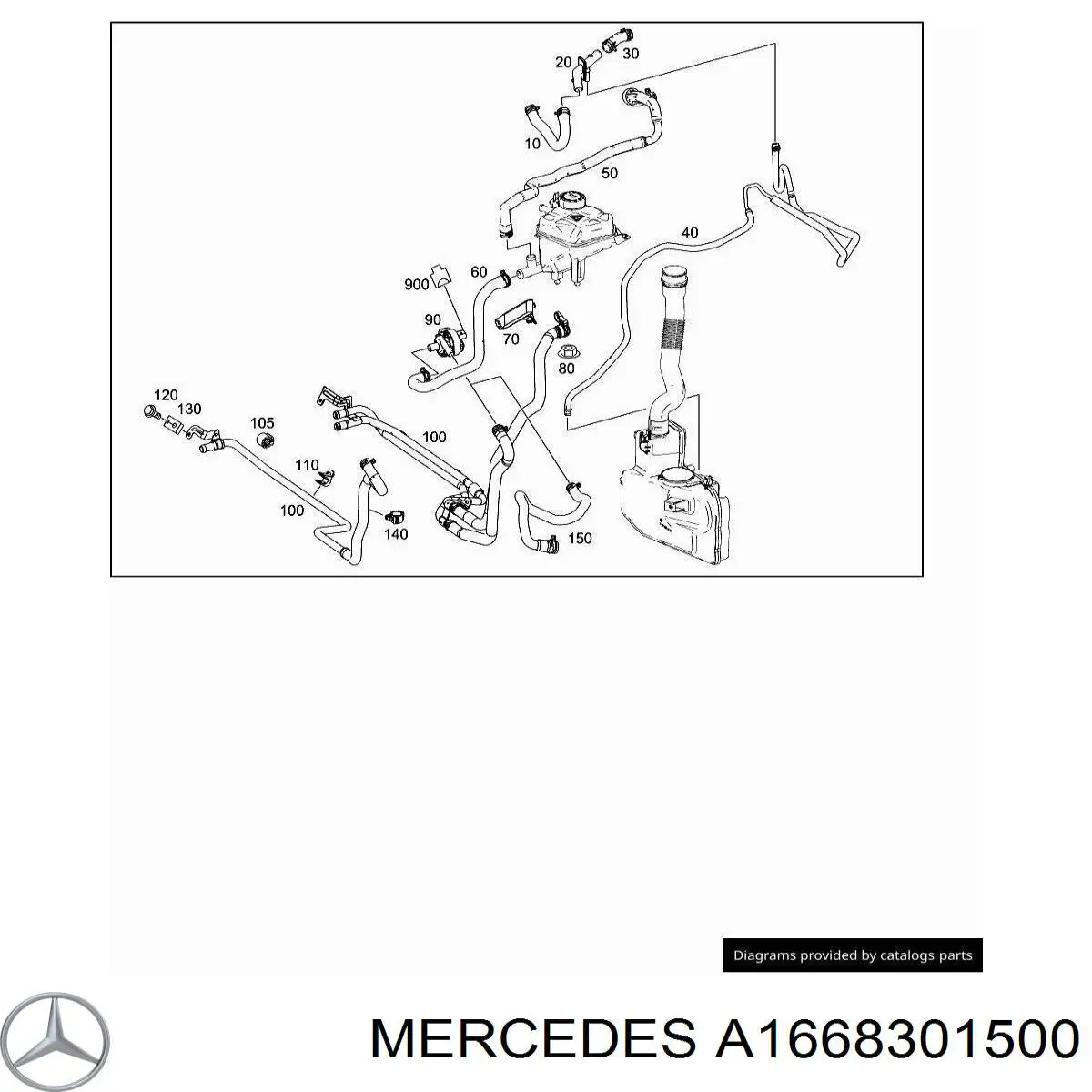  A1668301500 Mercedes