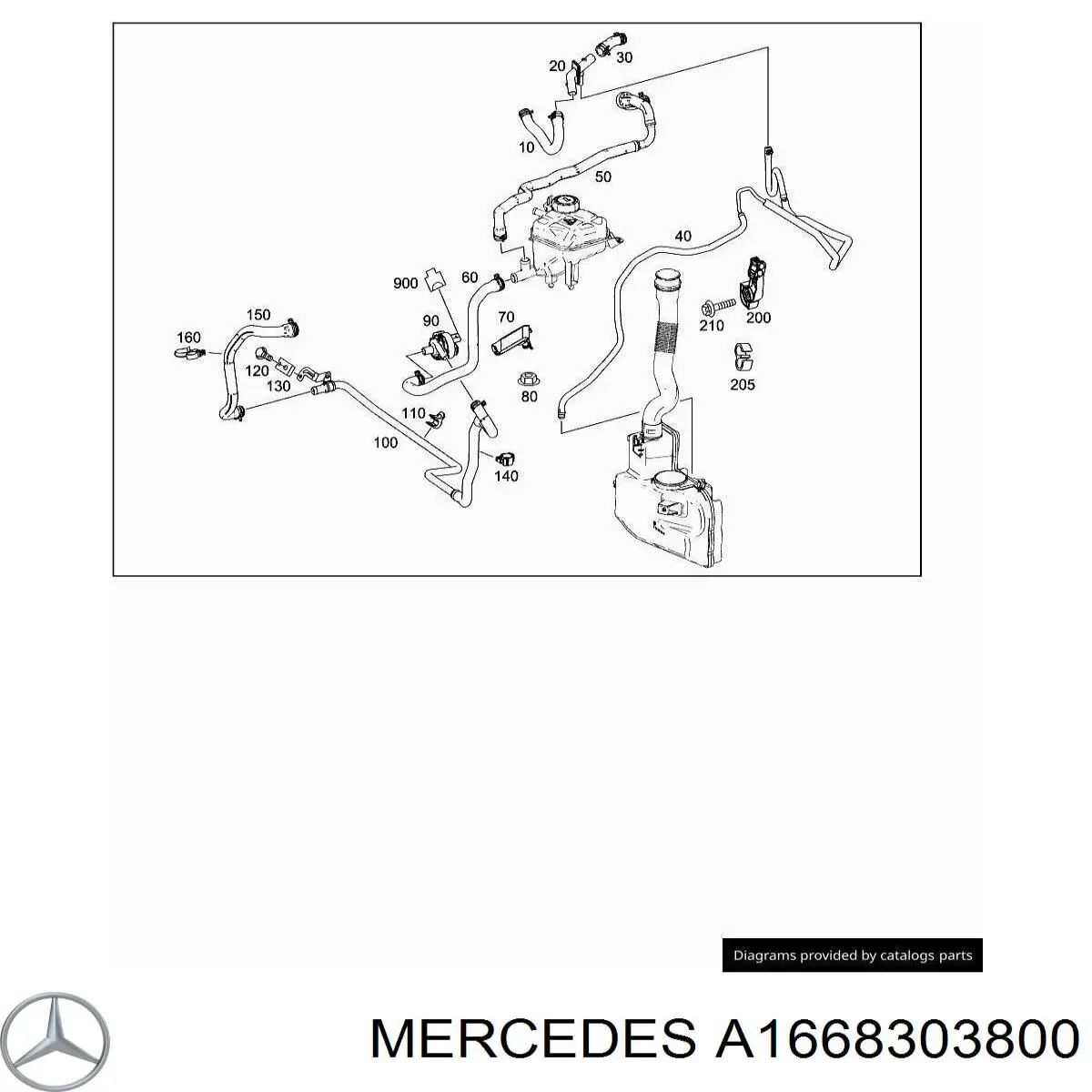 A1668303800 Mercedes 