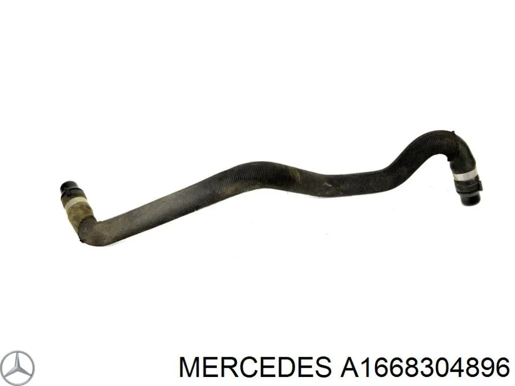 Шланг/патрубок системы охлаждения Mercedes A1668304896 цена, от 58.38 USD