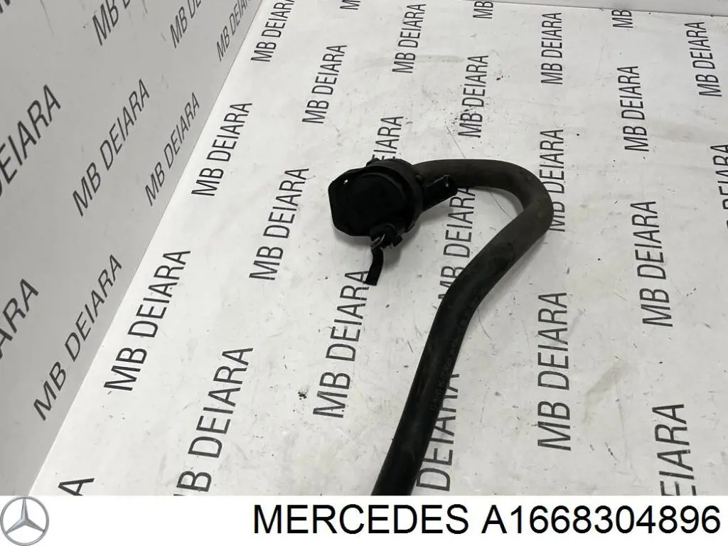 Трубопроводы и шланги системы охлаждения на Mercedes GL (X166)