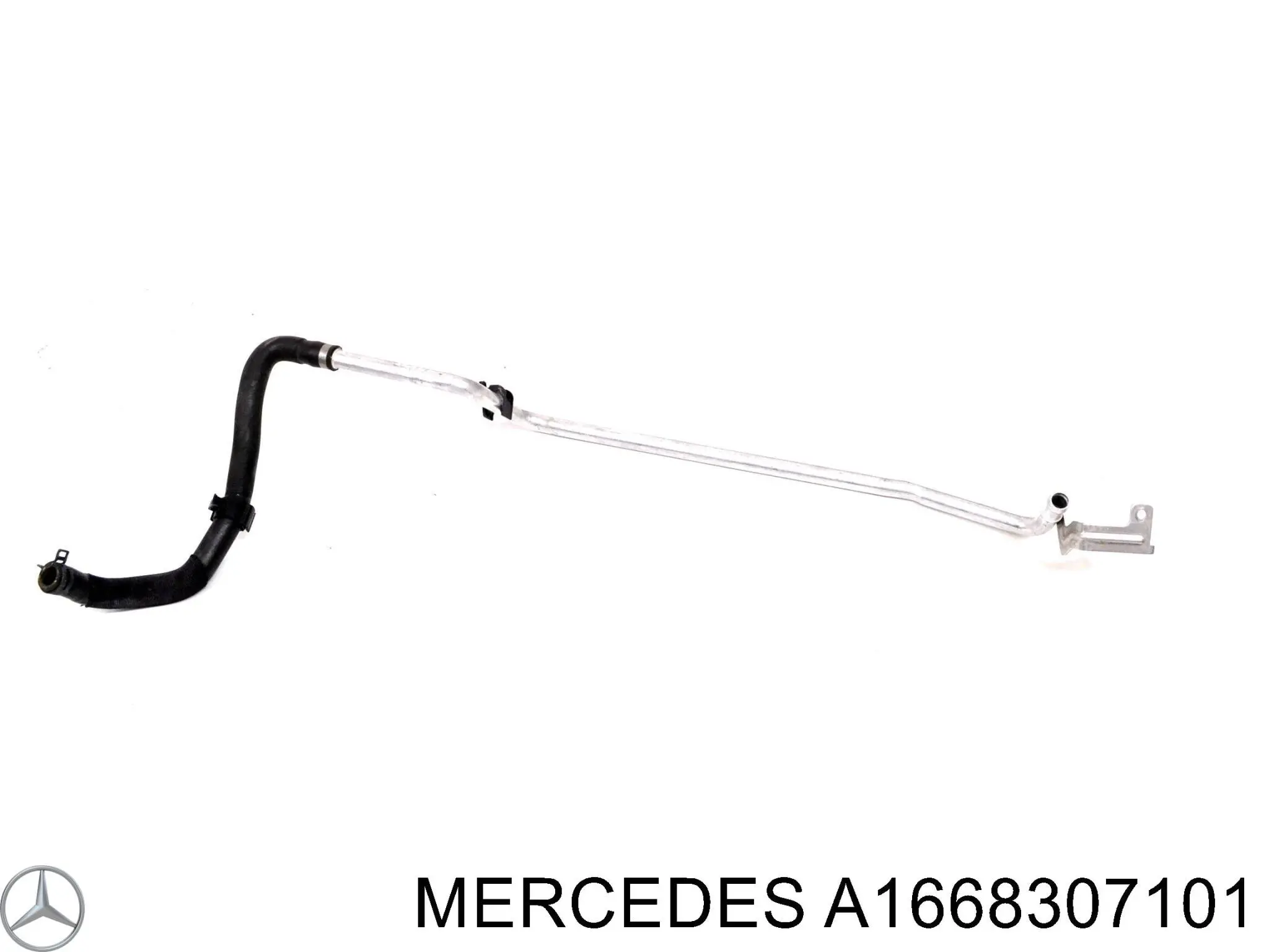 Шланг/патрубок системы охлаждения Mercedes A1668305196 цена, от 57.01 USD