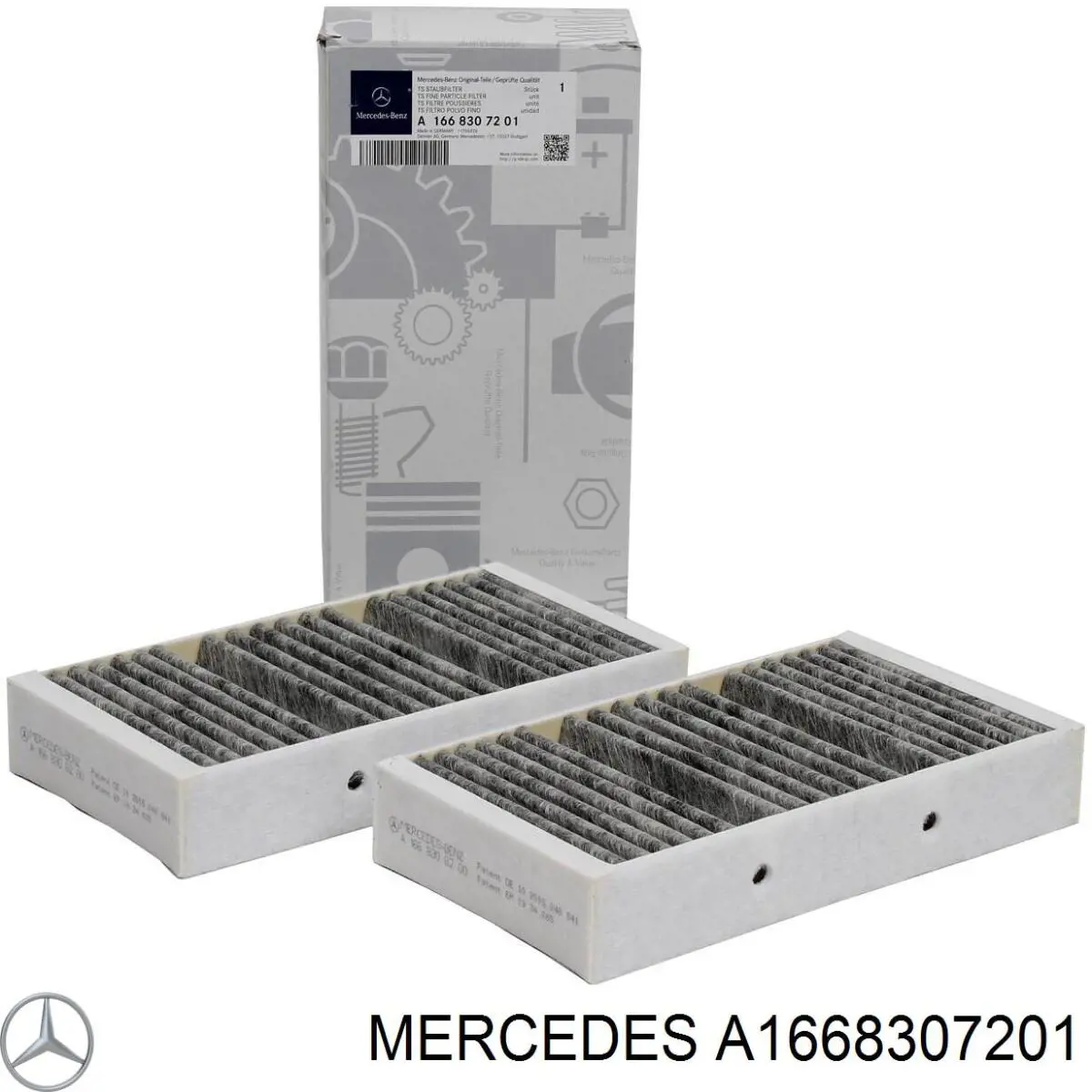 Filtro de salão A1668307201 Mercedes