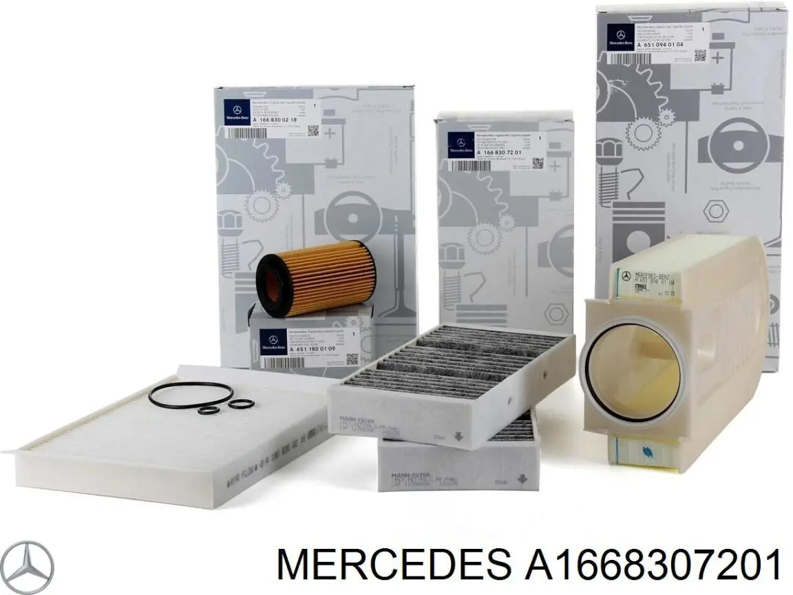 A1668307201 Mercedes Filtro de salão