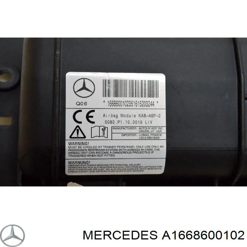  A1668600102 Mercedes