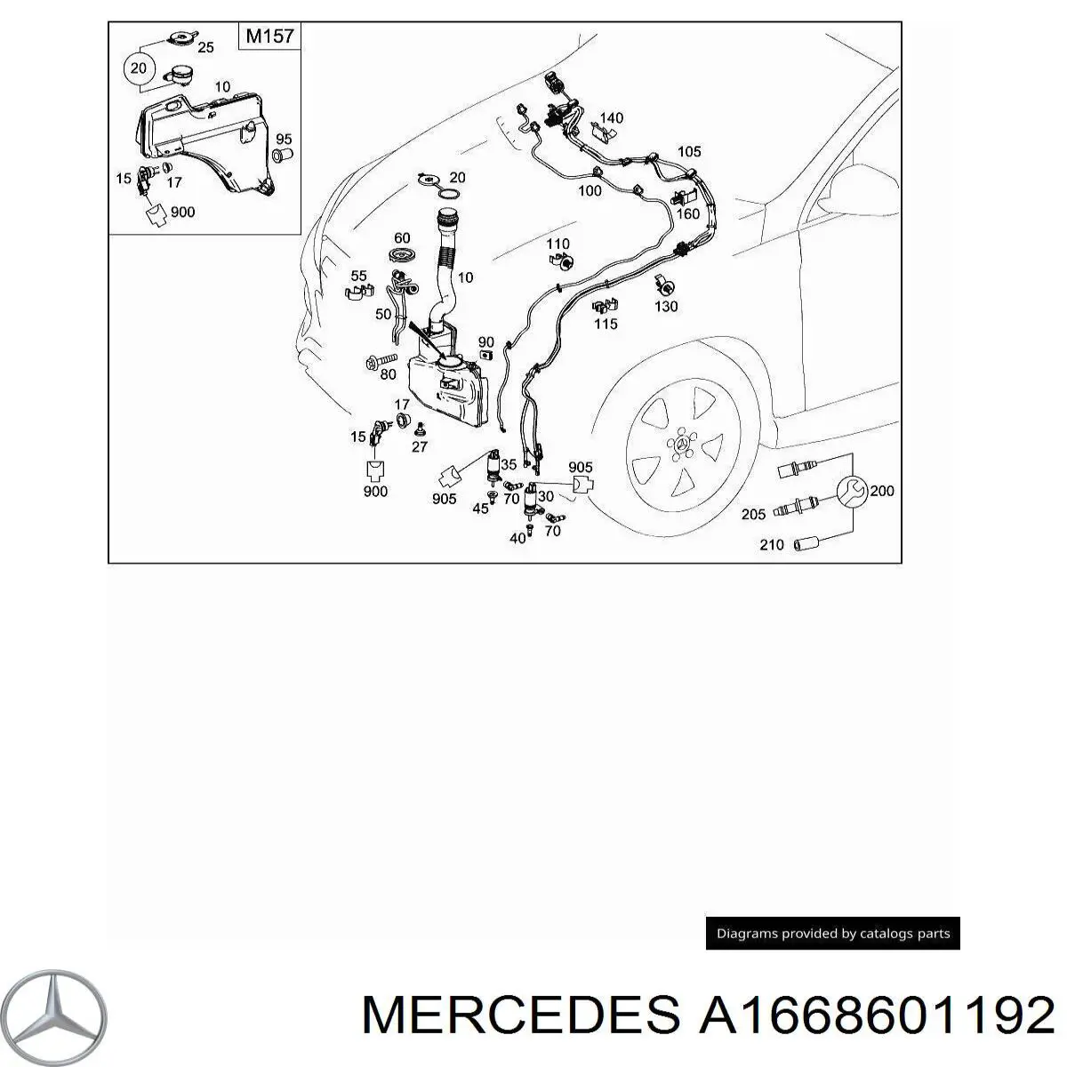  A1668601192 Mercedes