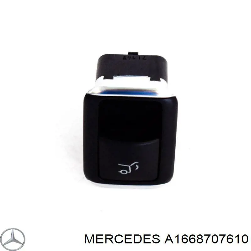 Кнопка салона привода крышки багажника (двери 3/5-й (ляды) Mercedes A1668707610 цена, от 12.67 USD