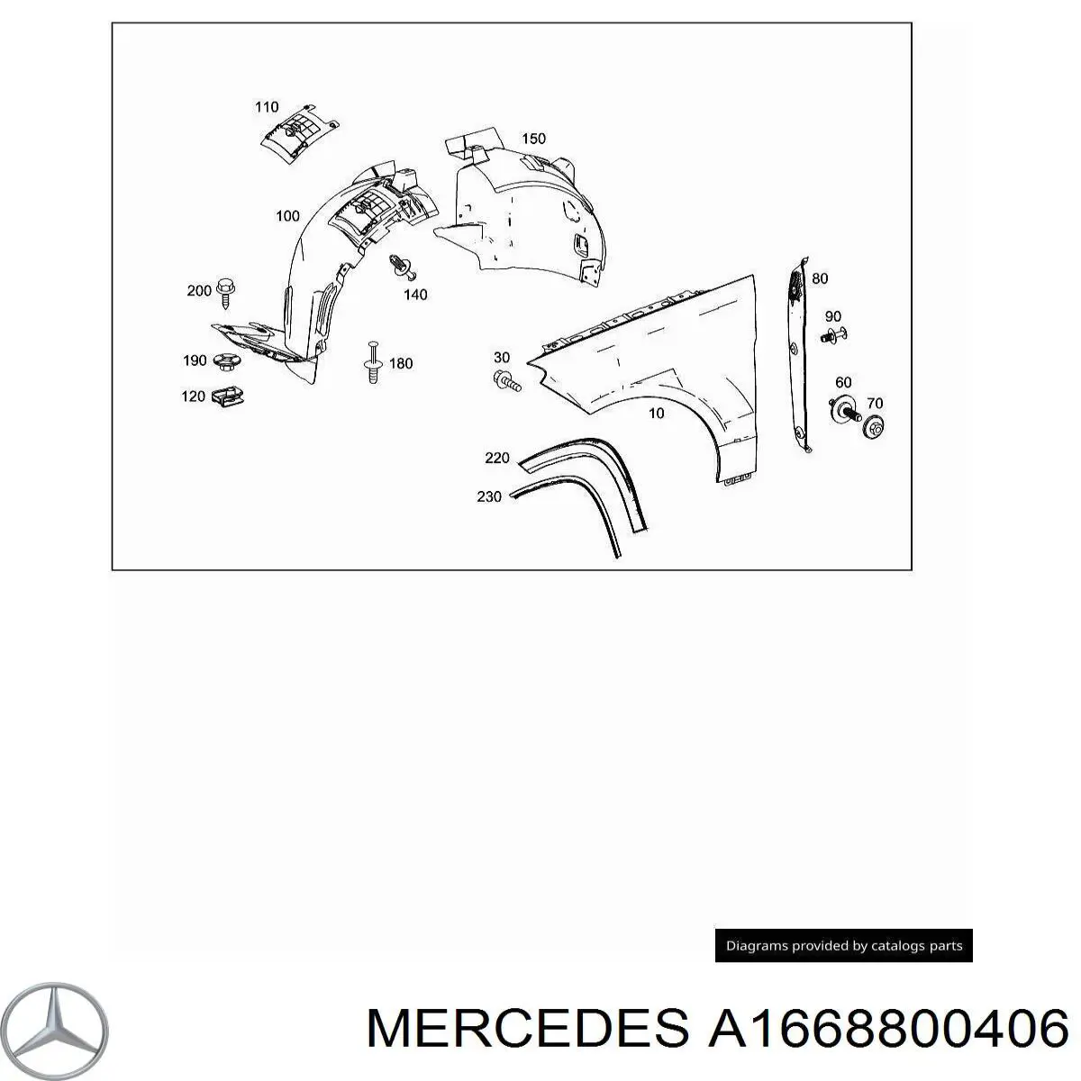 A1668800406 Mercedes 