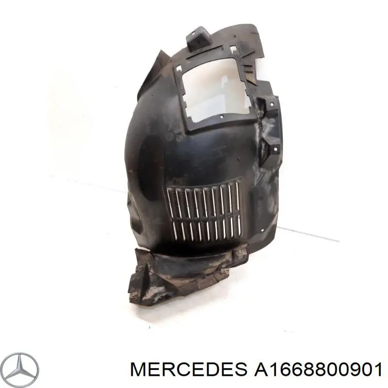 Подкрылок крыла переднего левый передний Mercedes 1668800901 цена, от 204.94 USD