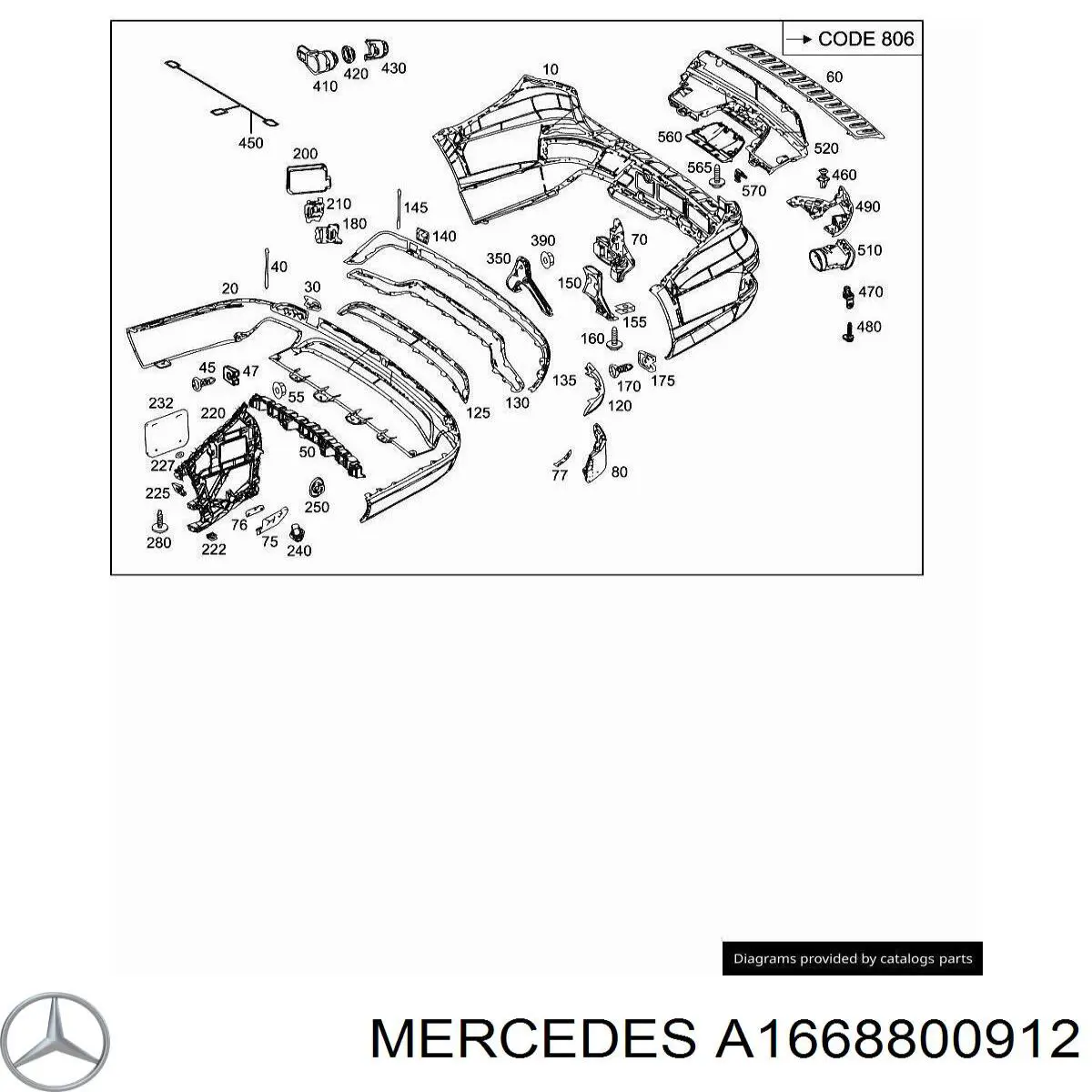 A1668800912 Mercedes 