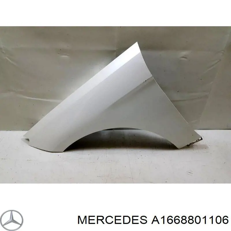 Compre A1668801106 Mercedes Pára-lama dianteiro esquerdo