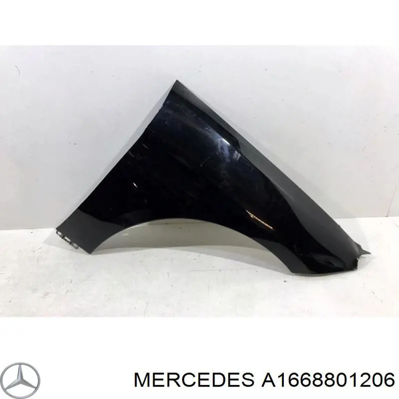 A1668801206 Mercedes pára-lama dianteiro direito