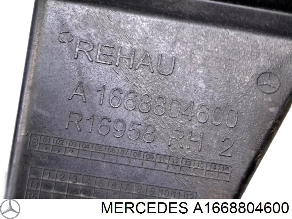 Купить PBZ43090OR Signeda Правый кронштейн крепления бампера заднего