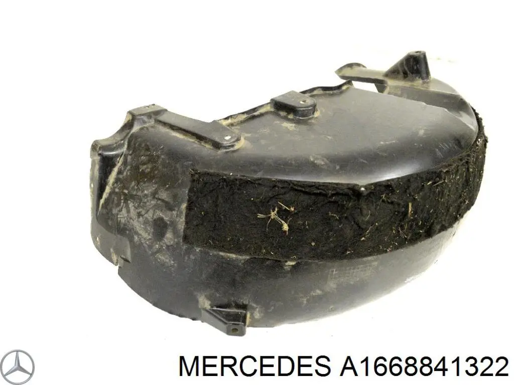 Подкрылок задний левый A1668841322 Mercedes