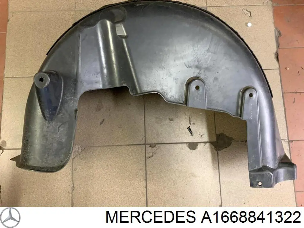 Подкрылок задний левый Mercedes A1668841322 цена, от 36.96 USD