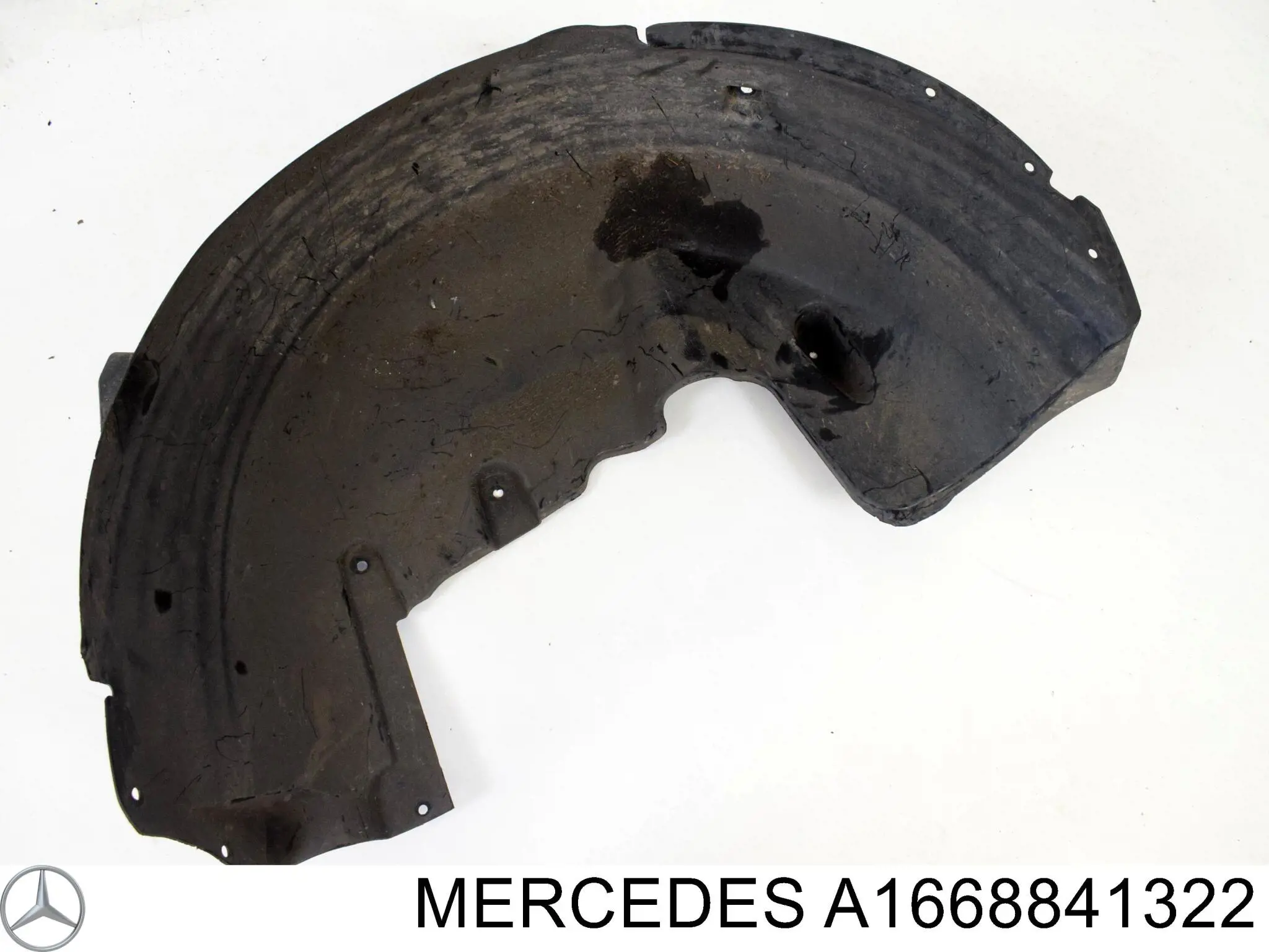 Купить A1668841322 Mercedes Подкрылок задний левый