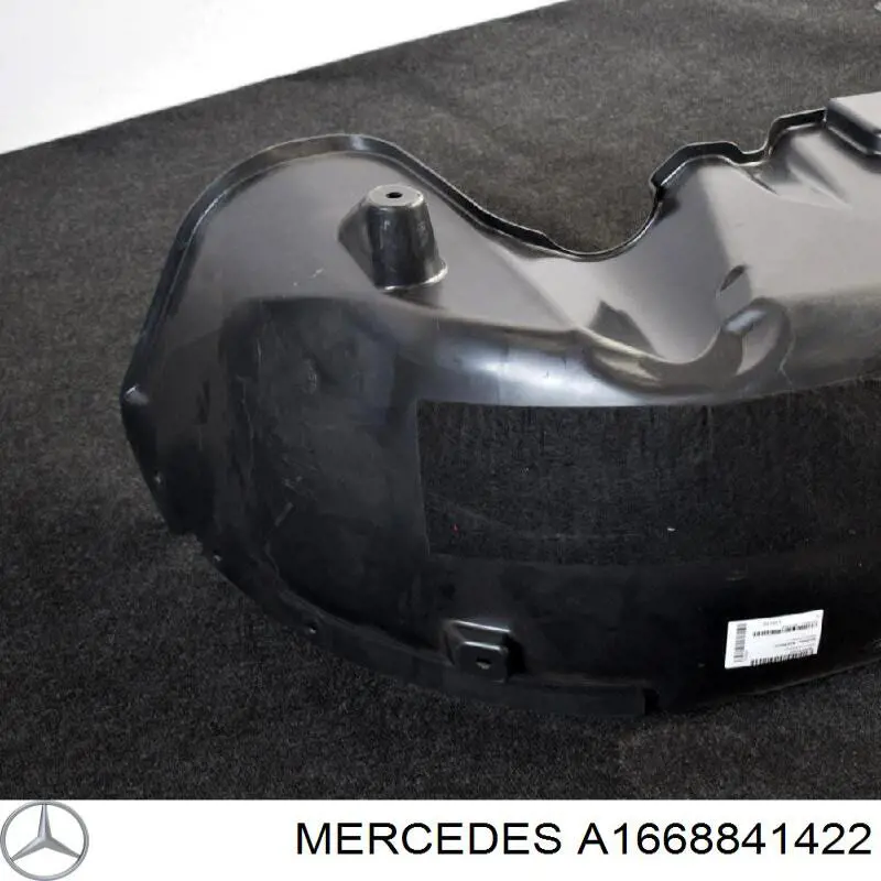 Подкрылок задний правый 1668841422 Mercedes