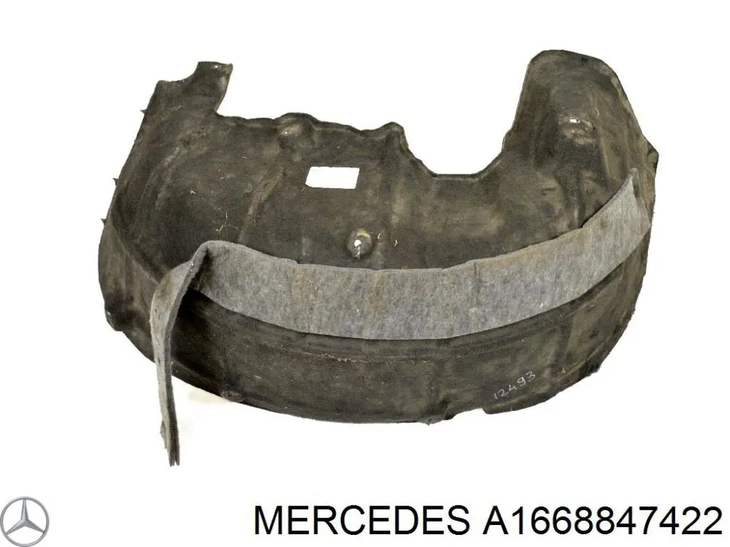 Подкрылок задний левый Mercedes 1668847422 цена, от 50.68 USD