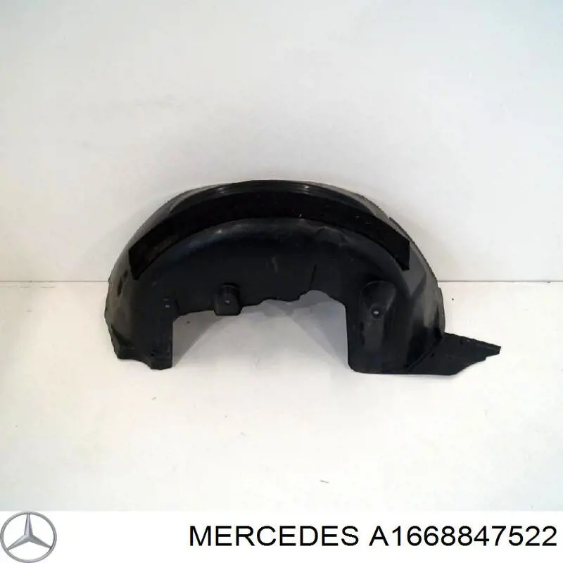 Подкрылок задний правый A1668847522 Mercedes