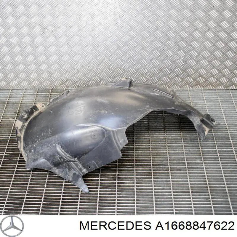 Подкрылок крыла переднего левый задний Mercedes A1668847622 цена, от 76.19 USD