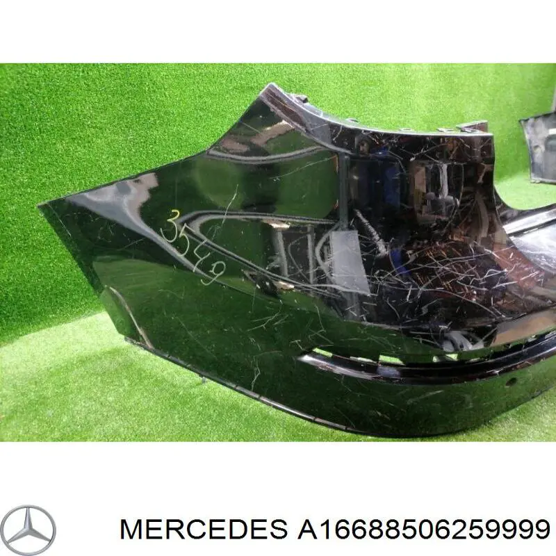 A16688506259999 Mercedes pára-choque traseiro, parte superior
