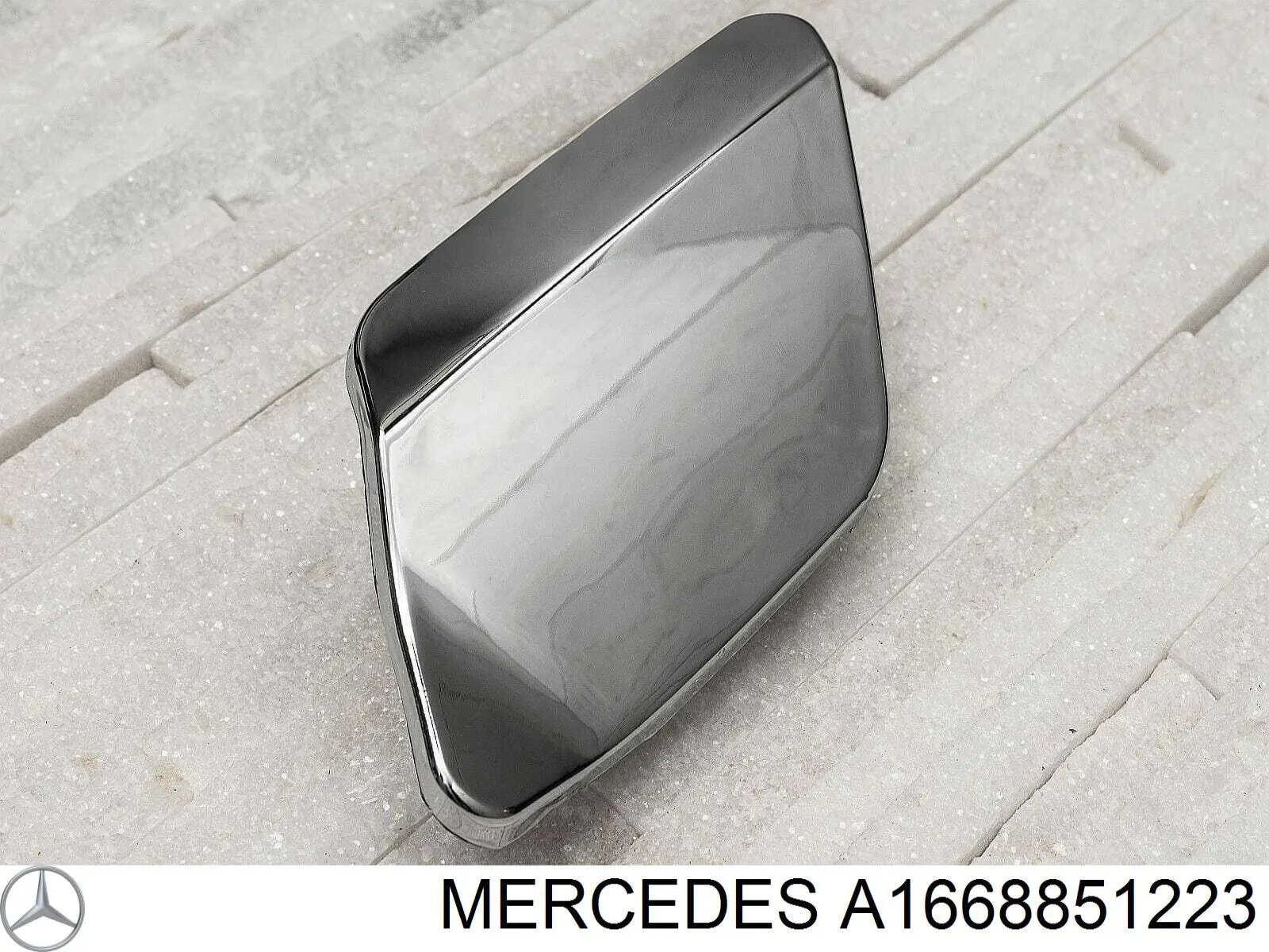 A1668851223 Mercedes Tampão dianteira do pára-choque do gancho de reboque