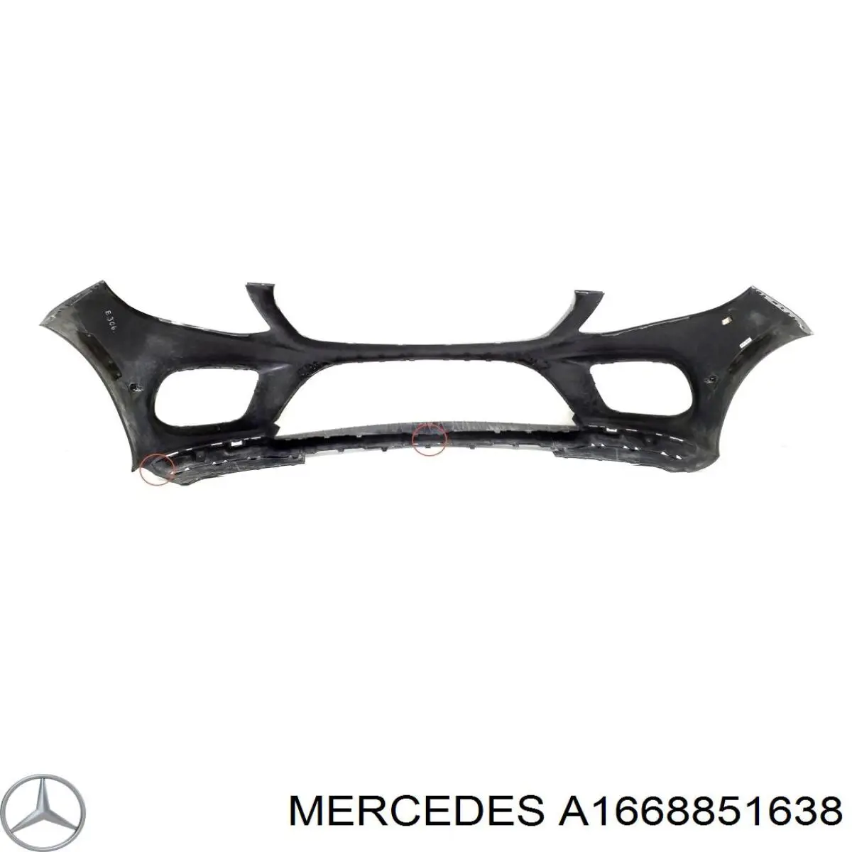 Бампер на авто Mercedes A16688516389999 цена, от 492.89 USD
