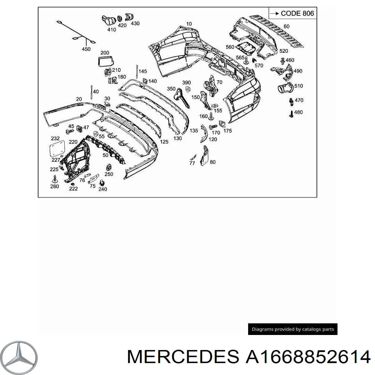 A1668852614 Mercedes 