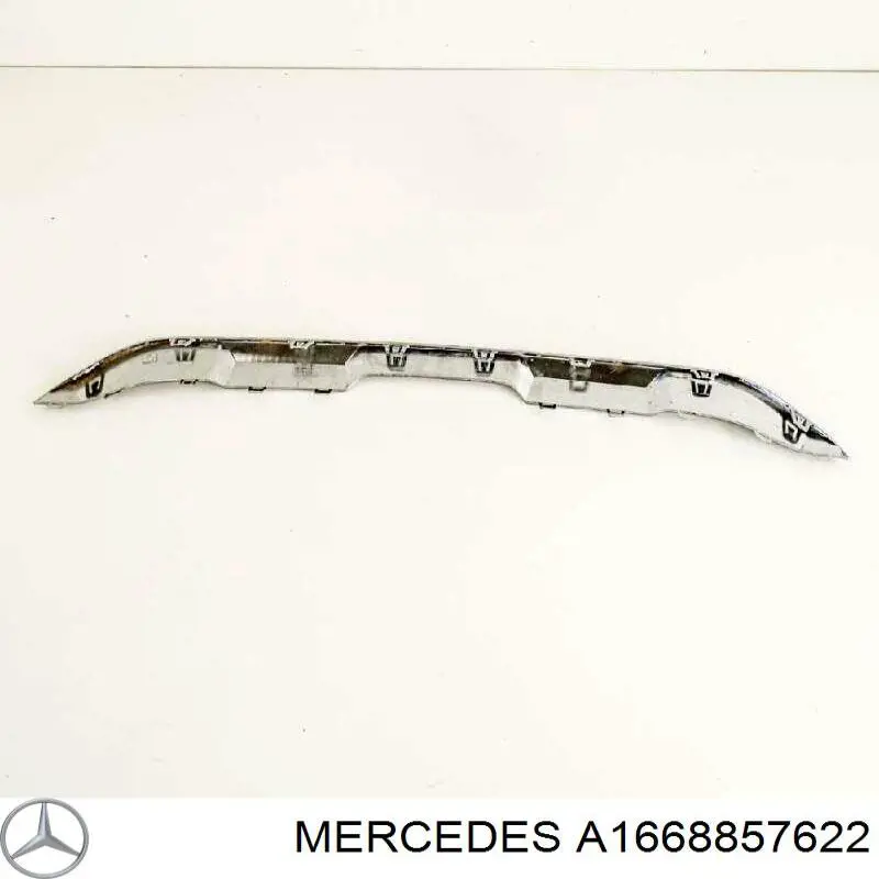 Накладка бампера заднего 1668857622 Mercedes