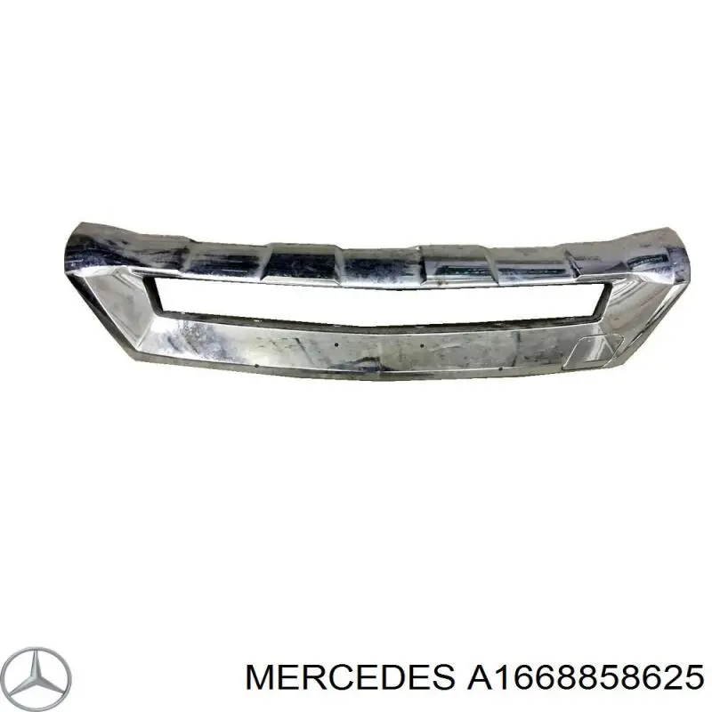 1108858 Autotechteile Накладка бампера переднего