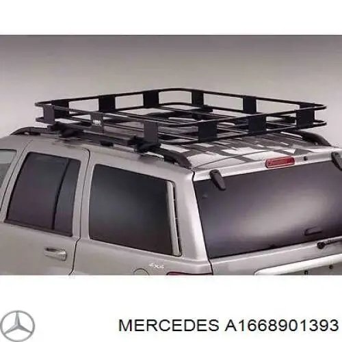 Рейлинги на крышу под багажник Mercedes A166890139364 цена, от 336.10 USD