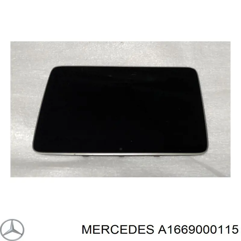 Дисплей многофункциональный 1669001420 Mercedes