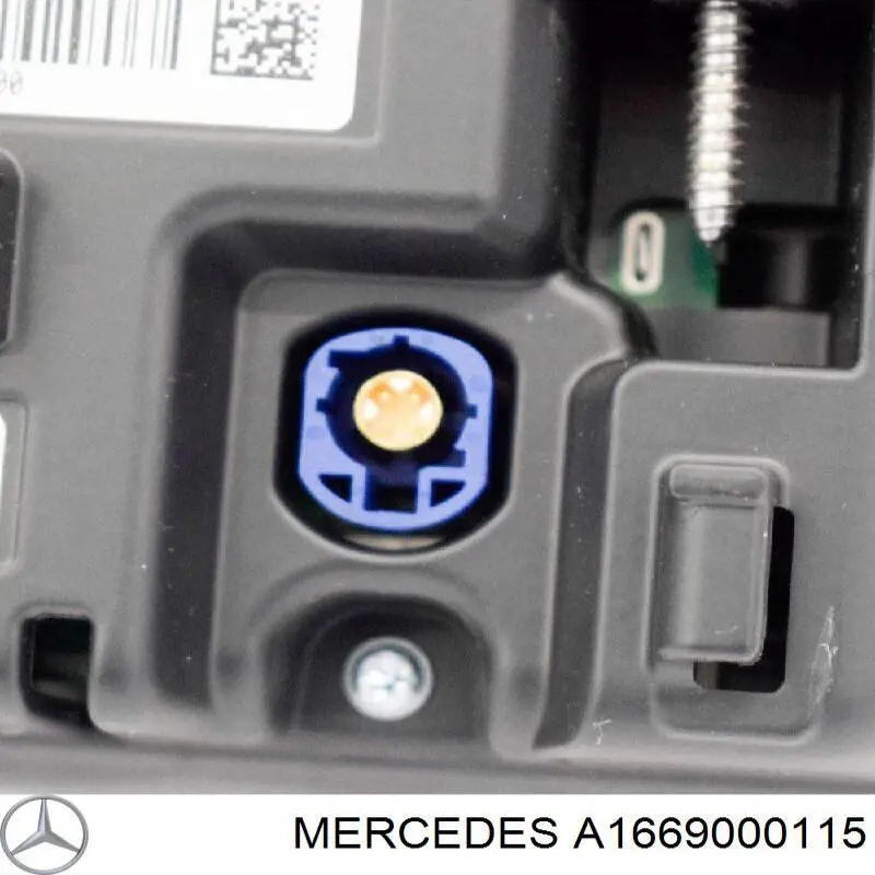 Дисплей бортового компьютера Mercedes A2189021606