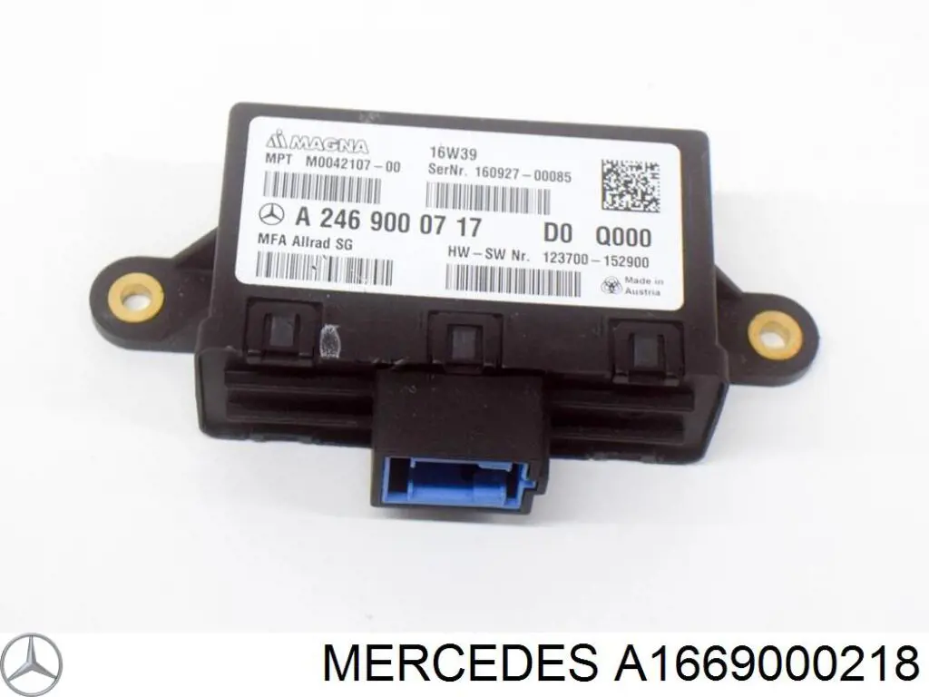 Блок комфорта передней двери Mercedes 1669000218